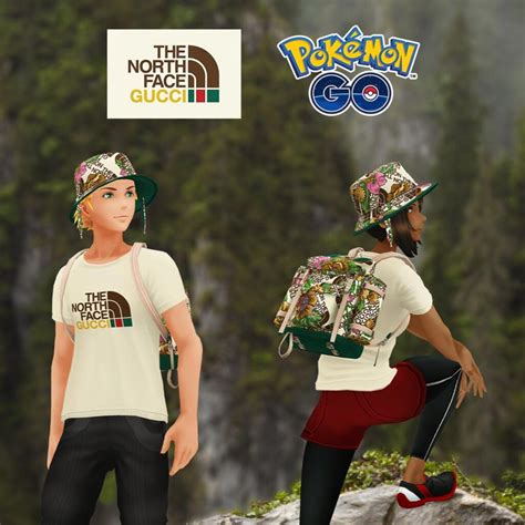 gucci north face pokemon go|gucci pins pokemon go.